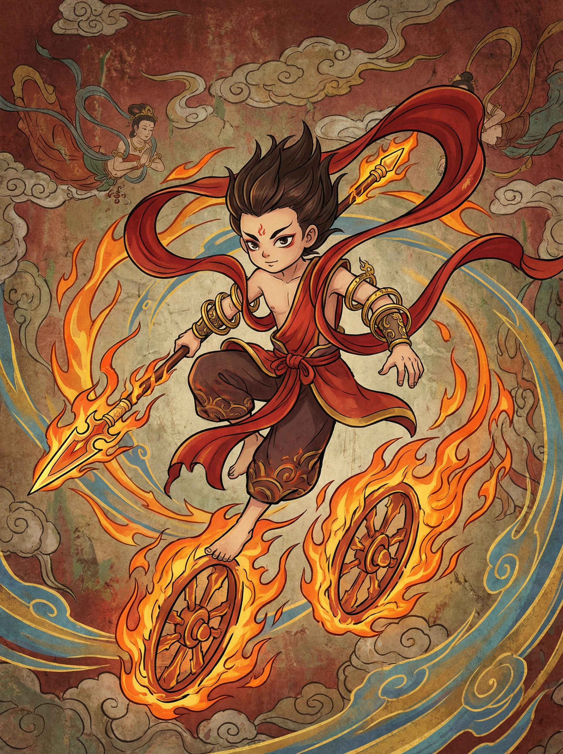 哪吒 - 五四青年晚会 封神榜阐教动漫角色